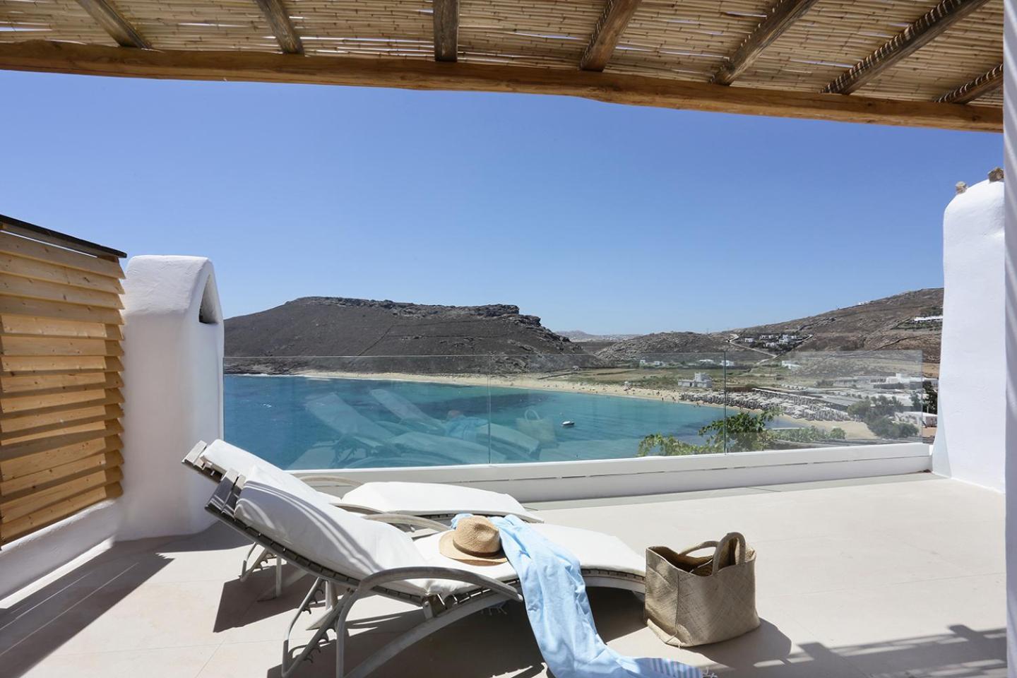 Albatros Club Mykonos Hotell Panormos  Eksteriør bilde